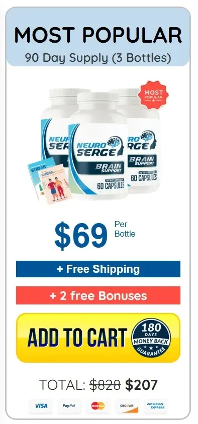 Neuro-Serge 3 bottle